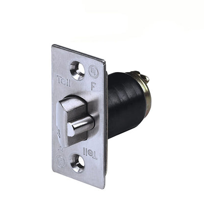 TELL - CL100181 - Guarded Latchbolt w/ Deadlocking Function - 2-3/4" Backset - for KC1100 Series Knobsets - Stainless Steel - Grade 1 - UHS Hardware