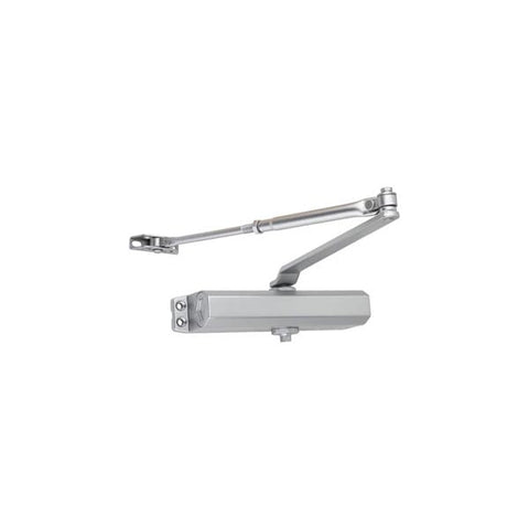 TELL - 300 Series - Heavy Duty Commercial Door Closer - Fixed Spring Tension - Grade 3 - Size 3 - Parallel Arm Bracket - Aluminum