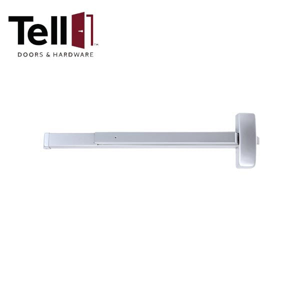 TELL - F7300 - Rim Exit Device - Grade 1 - Surface Mounted - Stainless Steel - Fire Rated - 36"