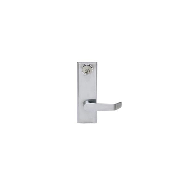 TELL - CTL 886 - Escutcheon Panic Trim - Storeroom Function - Satin Chrome - Grade 1