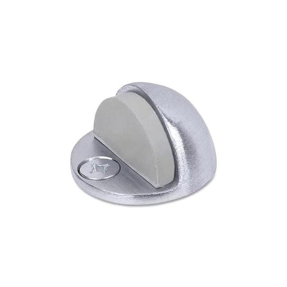 TELL - Low Profile Floor Stop - Satin Chrome - 1/8" Base - Optional Finish