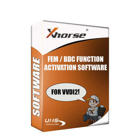 XHorse - VVDI2 - FEM / BDC Function Activation Software - BMW - UHS Hardware