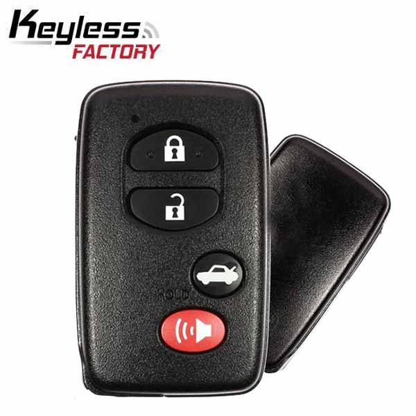 2007-2013 Toyota / 4-Button Smart Key / HYQ14AAB (E Board - 3370) (RSK-TOY-3370-4) - UHS Hardware