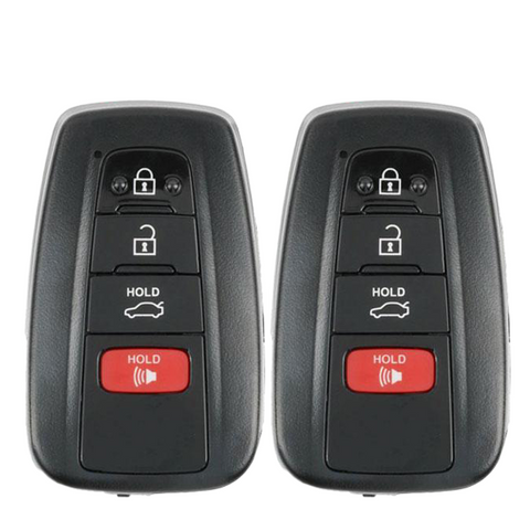 2 x 2019 Toyota Avalon / 4-Button Smart Key / HYQ14FBE / 0410 (AFTERMARKET) (Pack Of 2) - UHS Hardware