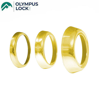 Olympus - TR200A - Trim Collar Package for 1-1/8" Diameter Cam Locks - Optional Finish - UHS Hardware