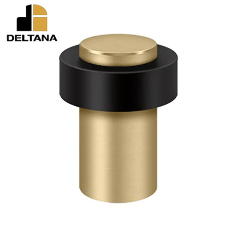 Deltana - Round Universal Floor Bumper 3" - Heavy Duty - Solid Brass - Optional Finish