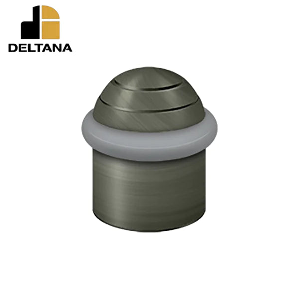 Deltana - Round Universal Floor Bumper Dome Cap 1-5/8" - Solid Brass - Optional Finish