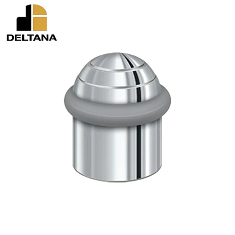 Deltana - Round Universal Floor Bumper Dome Cap 1-5/8" - Solid Brass - Optional Finish