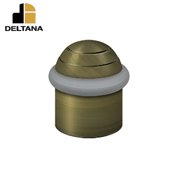 Deltana - Round Universal Floor Bumper Dome Cap 1-5/8" - Solid Brass - Optional Finish