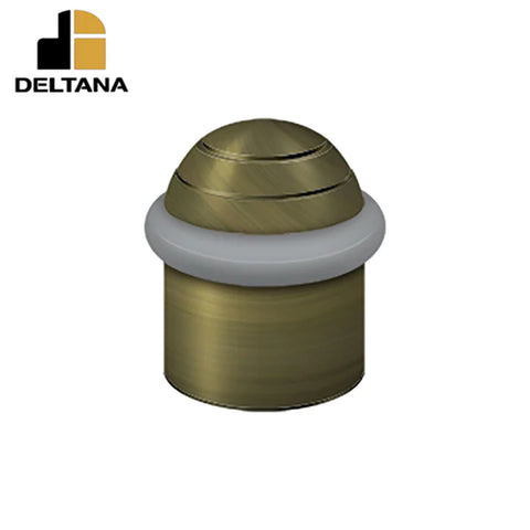 Deltana - Round Universal Floor Bumper Dome Cap 1-5/8" - Solid Brass - Optional Finish