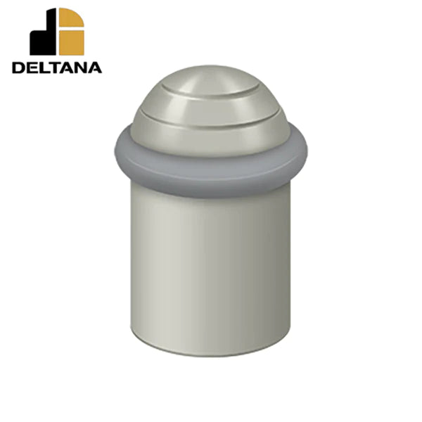 Deltana - Round universal Floor Bumper Dome Cap 2-1/8" - Solid Brass - Optional Finish