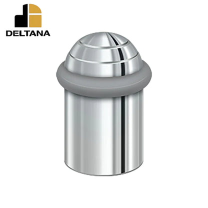 Deltana - Round universal Floor Bumper Dome Cap 2-1/8" - Solid Brass - Optional Finish
