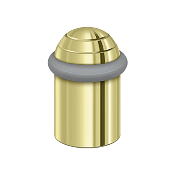 Deltana - Round universal Floor Bumper Dome Cap 2-1/8" - Solid Brass - Optional Finish