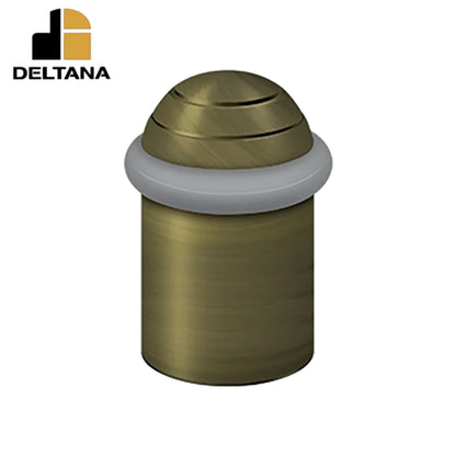 Deltana - Round universal Floor Bumper Dome Cap 2-1/8" - Solid Brass - Optional Finish