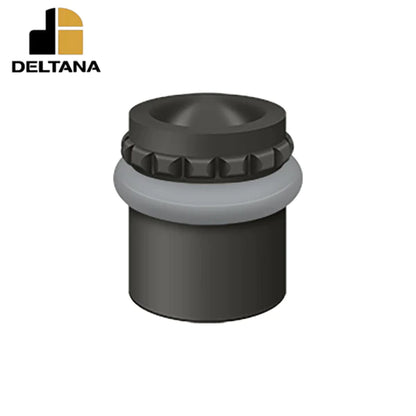 Deltana - Round Universal Floor Bumper Pattern Cap 1-5/8" - Solid Brass - Optional Finish