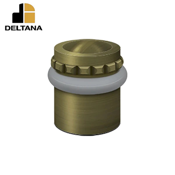 Deltana - Round Universal Floor Bumper Pattern Cap 1-5/8" - Solid Brass - Optional Finish