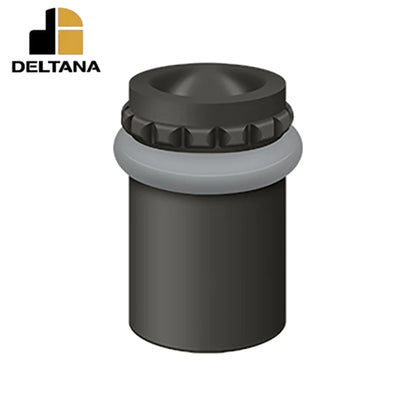 Deltana - Round Universal Floor Bumper Pattern Cap 2-1/8" - Solid Brass - Optional Finish