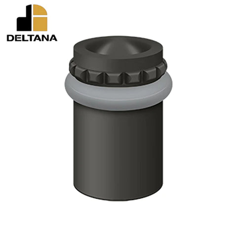Deltana - Round Universal Floor Bumper Pattern Cap 2-1/8" - Solid Brass - Optional Finish