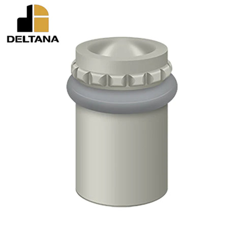 Deltana - Round Universal Floor Bumper Pattern Cap 2-1/8" - Solid Brass - Optional Finish