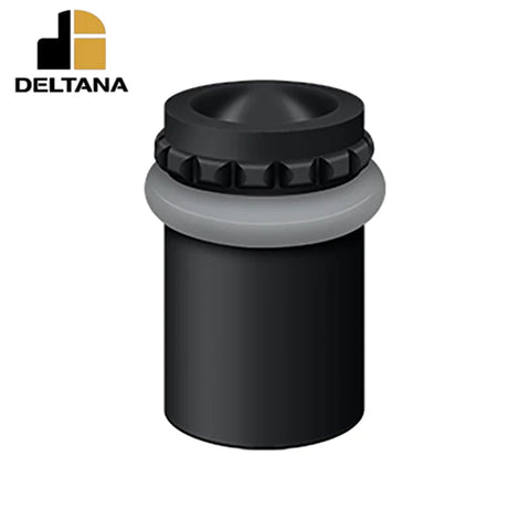 Deltana - Round Universal Floor Bumper Pattern Cap 2-1/8" - Solid Brass - Optional Finish