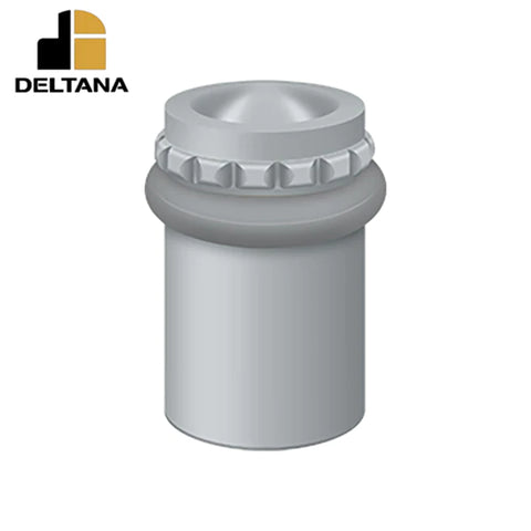 Deltana - Round Universal Floor Bumper Pattern Cap 2-1/8" - Solid Brass - Optional Finish