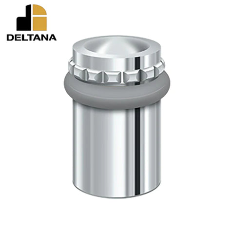 Deltana - Round Universal Floor Bumper Pattern Cap 2-1/8" - Solid Brass - Optional Finish