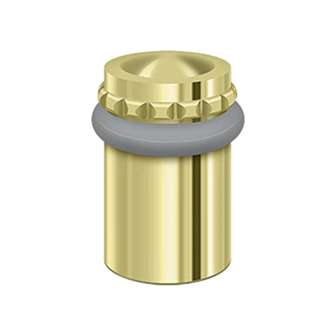 Deltana - Round Universal Floor Bumper Pattern Cap 2-1/8" - Solid Brass - Optional Finish