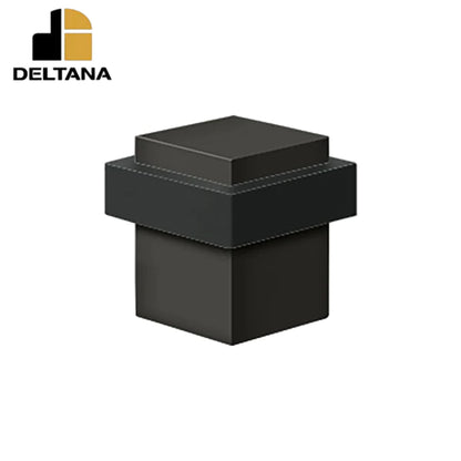 Deltana - Square Universal Floor Bumper 1-3/8" - Solid Brass - Optional Finish