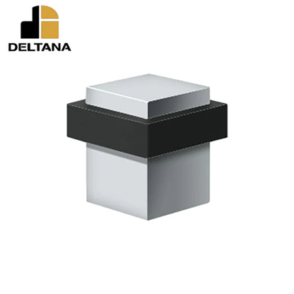 Deltana - Square Universal Floor Bumper 1-3/8" - Solid Brass - Optional Finish