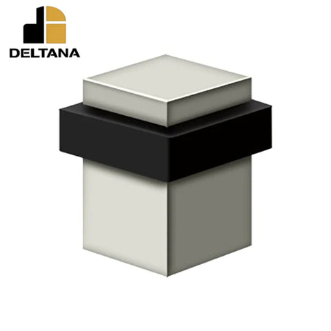 Deltana - Square Universal Floor Bumper 2-1/2" - Solid Brass - Optional Finish