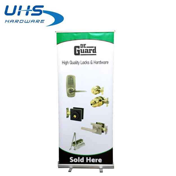 Promotional Roll Up / Retractable Banner - Door Locks & Hardware - UHS Hardware
