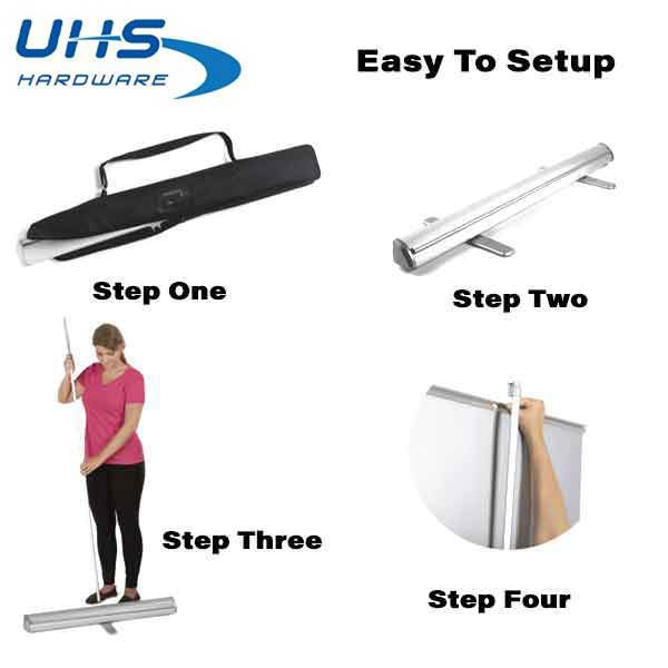 Promotional Roll Up / Retractable Banner - KeylessFactory - UHS Hardware
