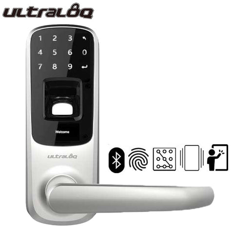 Ultraloq - 5-in-1 Keyless Entry Smart Lock - Bluetooth - Finger Print Reader - Key Code - Phone Unlock - Backup Key - UHS Hardware