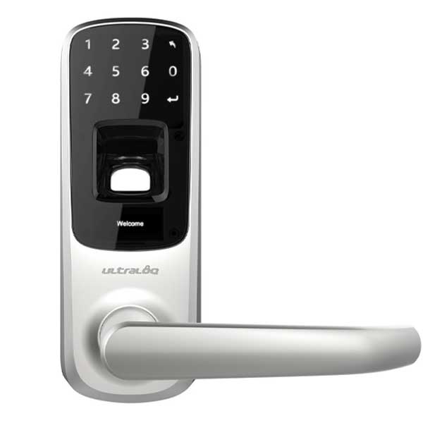 Ultraloq - 6-in-1 Keyless Entry Smart Lock - Finger Print Reader - Bluetooth - Key Code - Shake - Knock - Key Override - UHS Hardware