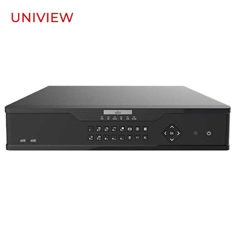 Uniview / UNV / 64-Channel / 12MP / 4K / NVR / 8 SATA / HDD up to 10 TB / UNV-NVR308-64X - UHS Hardware