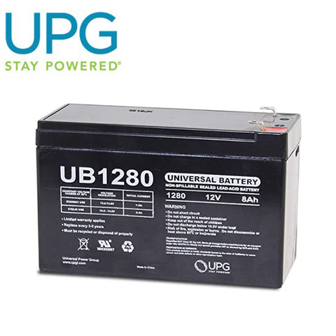 Universal Power Group - UB1280 - 12V Battery Backup 8.0 AH - UHS Hardware