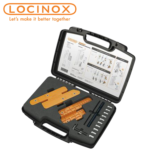 Locinox - Tiger Drill - Installation And Drilling Jig For Tiger Gate Closer - UHS Hardware
