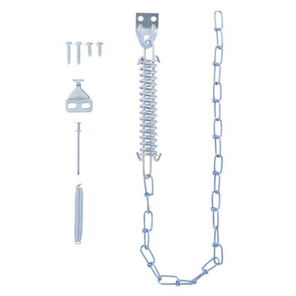 Wright - V11 - Zinc-Plated - Wind Protector Spring and Chain Door Stop - Optional Finish - UHS Hardware