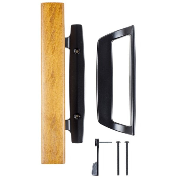 Wright - V1131BL - Patio Door Handle - For Mortise Door Systems- Black - UHS Hardware