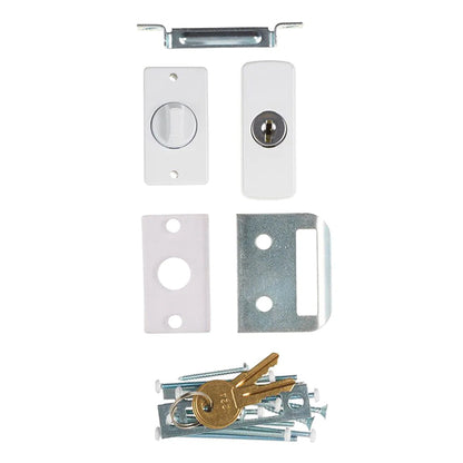 Wright - V114 - Wood / Metal Doors - Keyed Storm Door Deadlock - Optional Finish - UHS Hardware