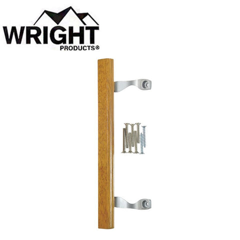 Wright - V1147H - Pull Handle - For Patio Door  - Oak Wood - UHS Hardware