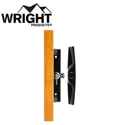Wright - V1207BL - Surface Mount Patio Latch - Black - UHS Hardware
