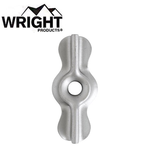 Wright - V20A-8 - Storm Sash and Screens / Dual Windows - 1-3/4" - Full Turn Buttons (Pack of 8) - UHS Hardware