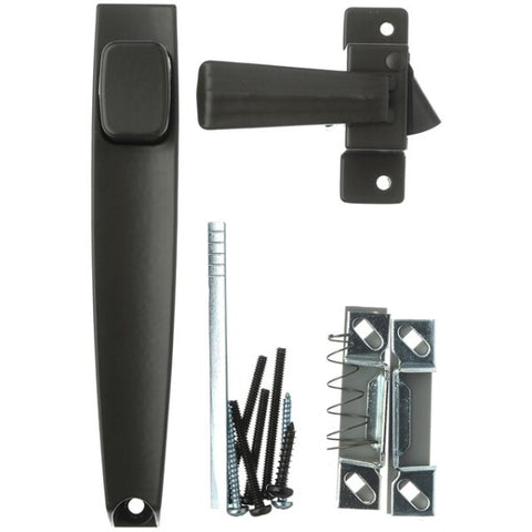 Wright - V333 - Push Button Latch For Screen and Storm Doors - Optional Finish - UHS Hardware