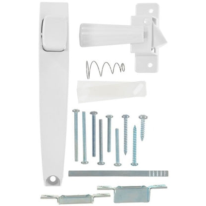 Wright - V333 - Push Button Latch For Screen and Storm Doors - Optional Finish - UHS Hardware