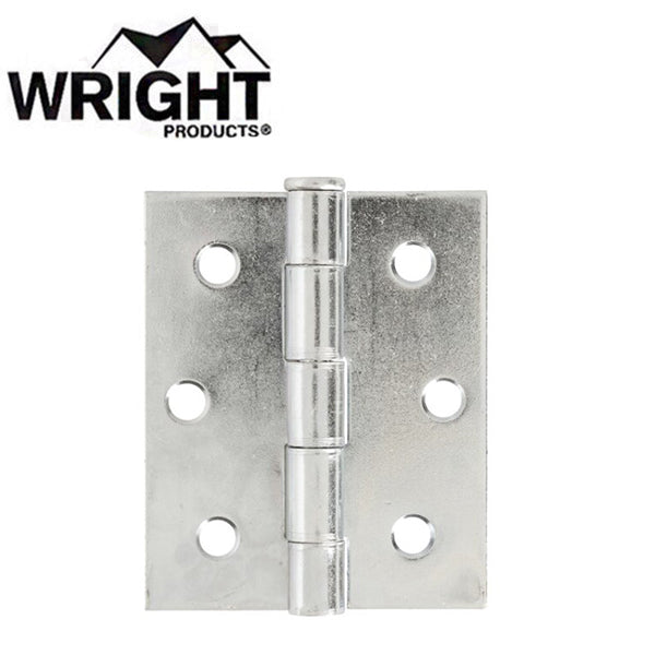 Wright - V35 - Steel Hinge - Light Weight Doors - 3" x 2.5" x 0.8" - Optional Finish - UHS Hardware