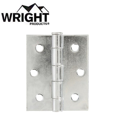 Wright - V35 - Steel Hinge - Light Weight Doors - 3" x 2.5" x 0.8" - Optional Finish - UHS Hardware