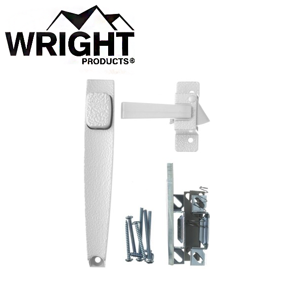 Wright - V398 - Push Button Latch - 1-1/2"  - Optional Finish - UHS Hardware