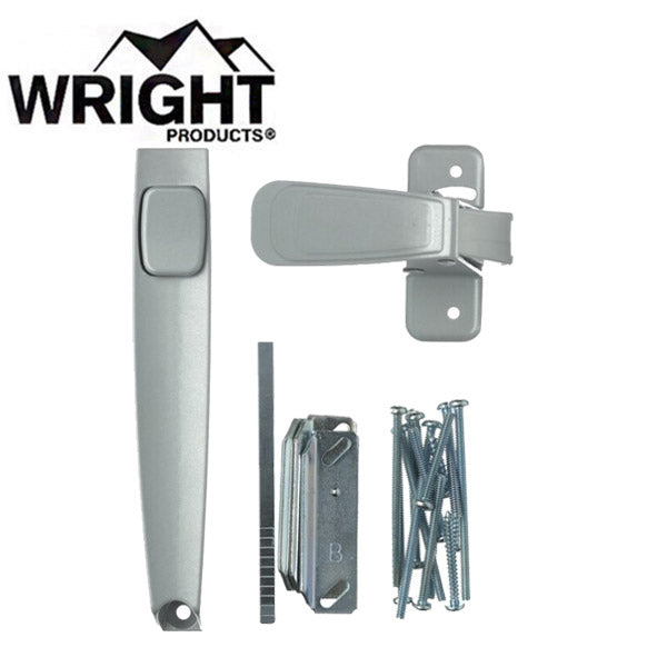 Wright - V444-2 - Heavy Duty - Tie Down Push Button Handle - Optional Finish - UHS Hardware