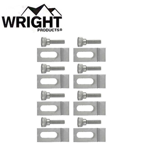 Wright - V832CS - Screens / Storm Doors - Panel Clips (Pack of 8) - UHS Hardware